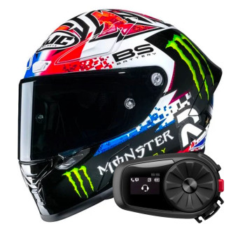 Integral HJC RPHA1 Quartararo Le Mans SP + Kit Bluetooth 5S Solo