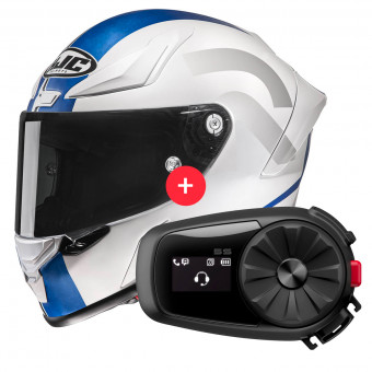 Integral HJC RPHA1 Senin MC2SF + Kit Bluetooth 5S