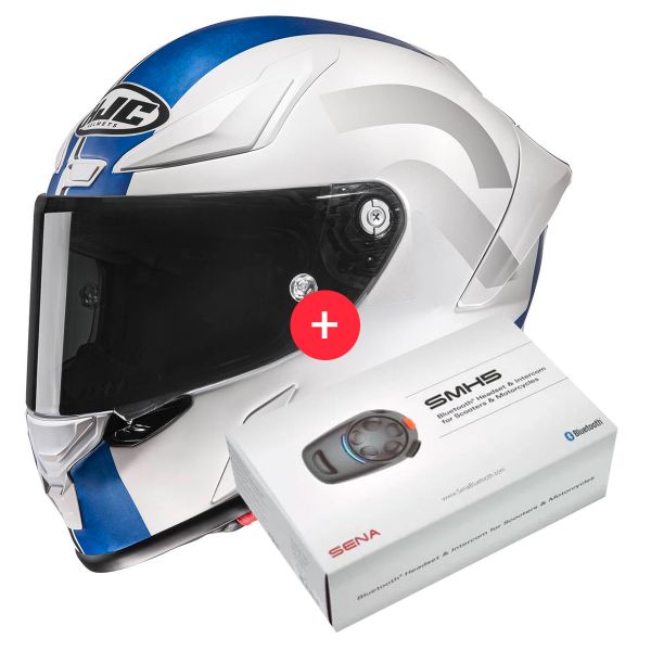 Integral HJC RPHA1 Senin MC2SF + Kit Bluetooth SMH5