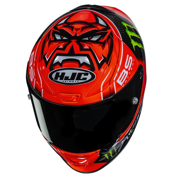 HJC RPHA1 V2 Carbon Quartararo Replica MC1