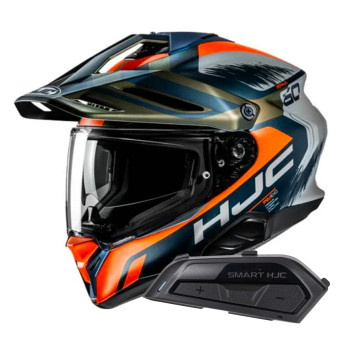 Integral HJC RPHA60 Quid MC47SF + Kit Bluetooth Smart 21B