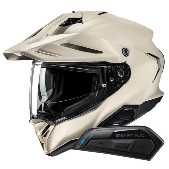 Integral HJC RPHA60 Semi Flat Sand Beige + Kit Bluetooth Smart 11B