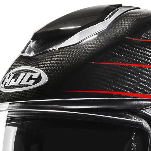 HJC RPHA71 Carbon Cano MC1 + Kit Bluetooth Smart 11B