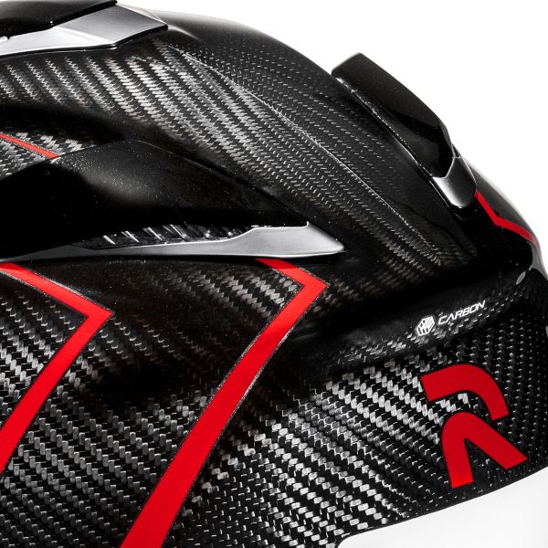 HJC RPHA71 Carbon Cano MC1 + Kit Bluetooth Smart 11B