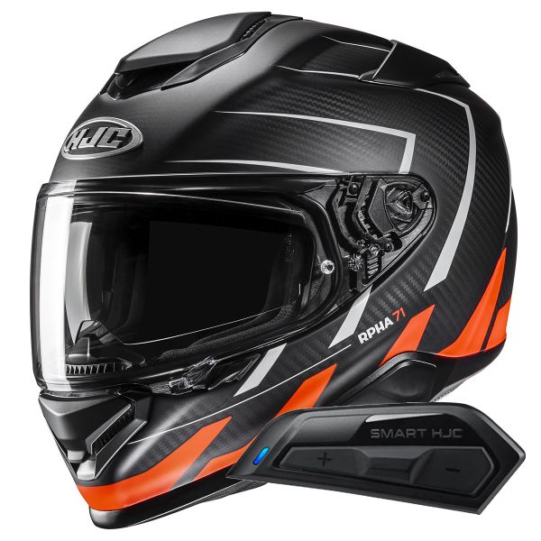 Integral HJC RPHA71 Carbon Cano MC6HSF + Kit Bluetooth Smart 11B