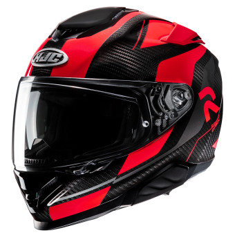 HJC RPHA71 Carbon Hamil MC1 + Kit Bluetooth Smart 21B