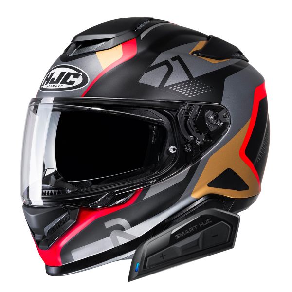 Integral HJC RPHA71 Hapel MC1SF + Kit Bluetooth Smart 21B