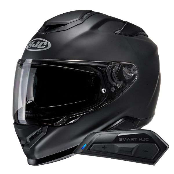 Integral HJC RPHA71 Matte Black + Kit Bluetooth Smart 11B
