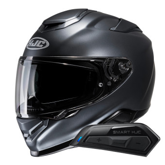 Integral HJC RPHA71 Semi Flat Titanium + Kit Bluetooth Smart 11B