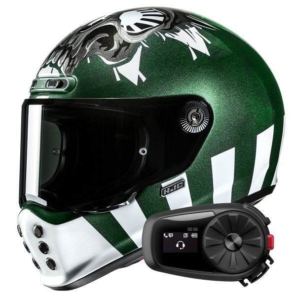 Integral HJC V10 Crania MC4 + Kit Bluetooth 5S Solo