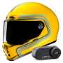 Casque Integral HJC V10 Foni MC3 + Kit Bluetooth Lokui K30