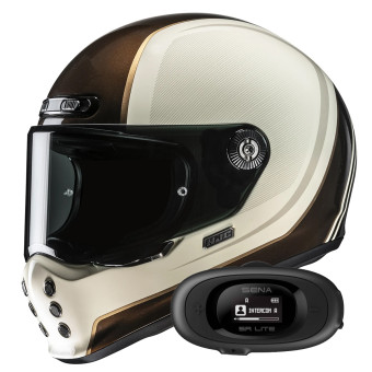 Casque Integral HJC V10 Hodu MC9 + Kit bluetooth 5R Lite Casque Integral HJC V10 Hodu MC9 + Kit bluetooth 5R Lite