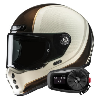 Casque Integral HJC V10 Hodu MC9 + Kit Bluetooth 5S Solo Casque Integral HJC V10 Hodu MC9 + Kit Bluetooth 5S Solo