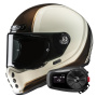 Casque Integral HJC V10 Hodu MC9 + Kit Bluetooth 5S Solo