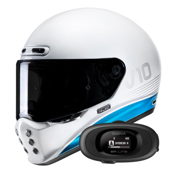 Integral HJC V10 Tami MC2 + Kit bluetooth 5R Lite Solo