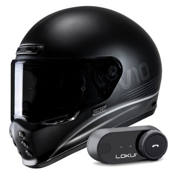 Integral HJC V10 Tami MC5SF + Kit Bluetooth Lokui K30