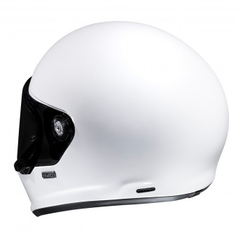 HJC V10 White + Kit Bluetooth Lokui K30