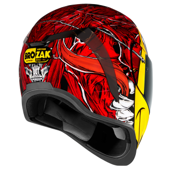 ICON Airform Brozak MIPS Red
