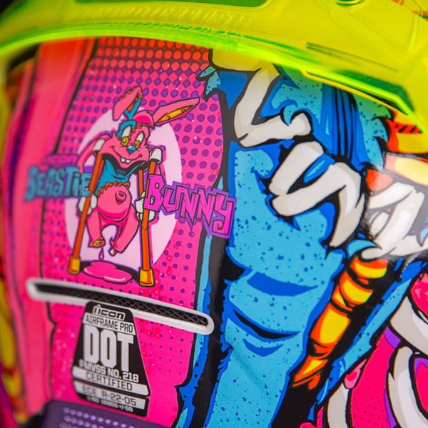 ICON Airframe Pro Beastie Bunny Pink