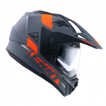 Integral Kenny Extreme Graphic Matt Grey Orange