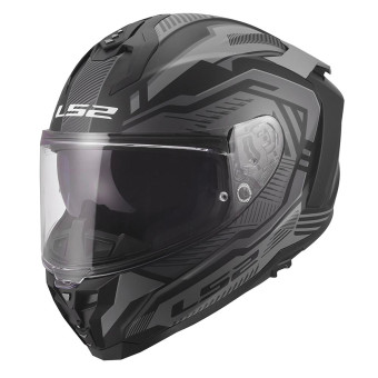 Casque Integral LS2 Challenger II Dravix Grey FF817