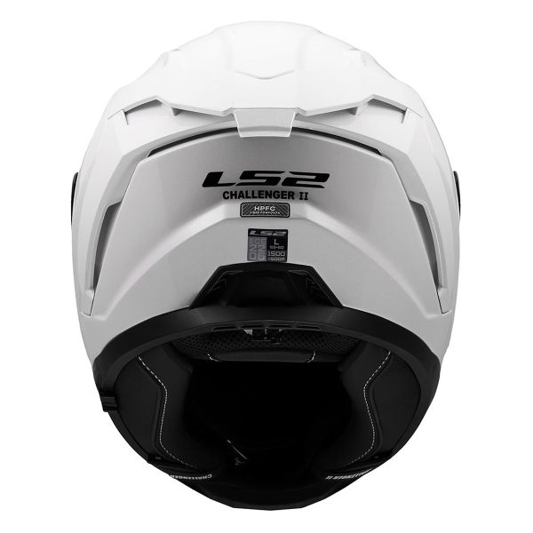 LS2 Challenger II Solid White FF817