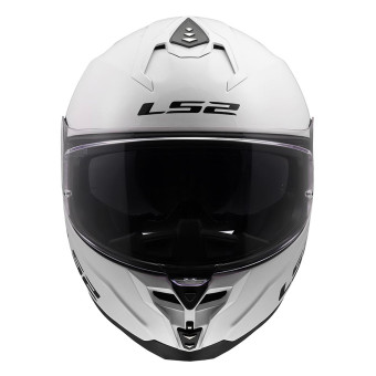 LS2 Challenger II Solid White FF817