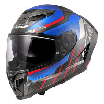 Integral LS2 Dragon Trax Blue Red FF807