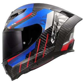 LS2 Dragon Trax Blue Red FF807
