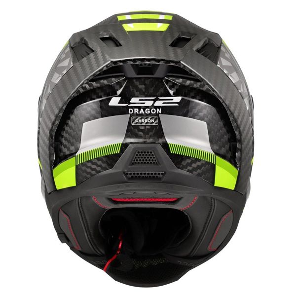 LS2 Dragon Trax Hi-Vis Yellow FF807