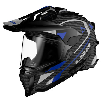 Casque Integral LS2 Explorer C Adventure Blue