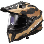 Casque Integral LS2 Explorer C Trick Brown Sand MX701