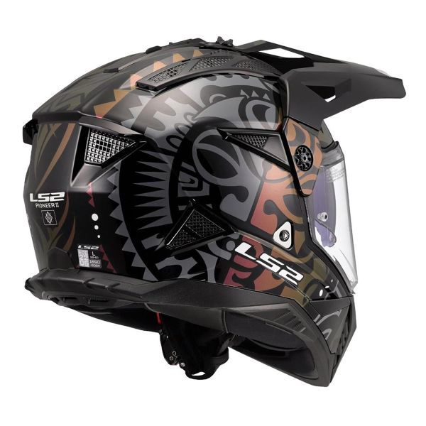 LS2 Pioneer II Rangi Black MX702