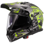 Casque Integral LS2 Pioneer II Rangi Hi-Vis Yellow MX702