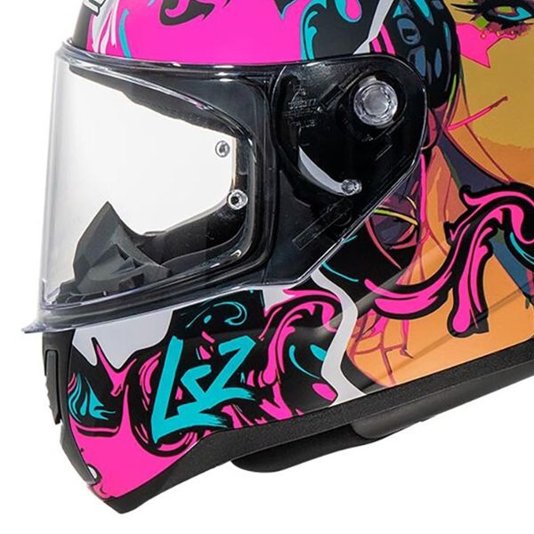 LS2 Rapid II Cyberg Purple Cyan FF353