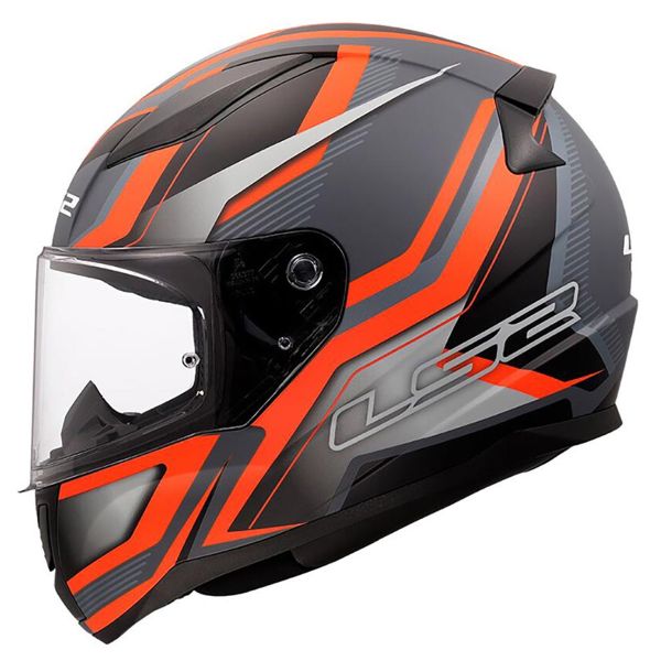 LS2 Rapid II Flitz Orange Grau FF353