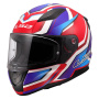Casque Integral LS2 Rapid II Flitz White Blue Red FF353