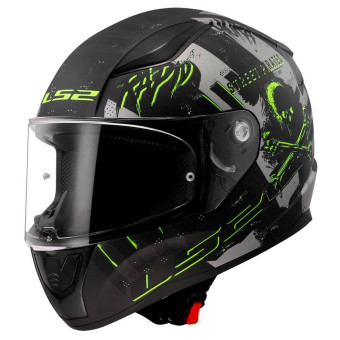 LS2 Rapid II Pirates Matt Titanium FF353 + Kit Bluetooth Lokui K30