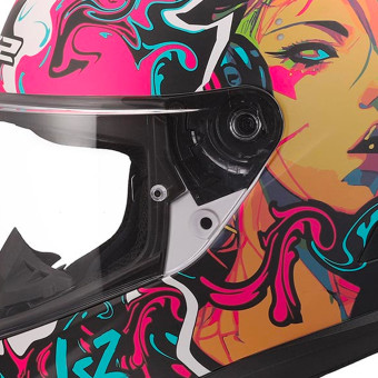 LS2 Rapid III Cyberg Purple Cyan FF820