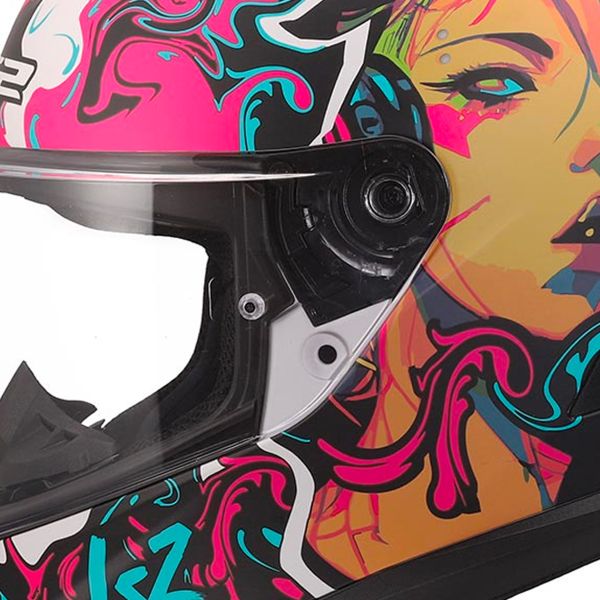 LS2 Rapid III Cyberg Purple Cyan FF820