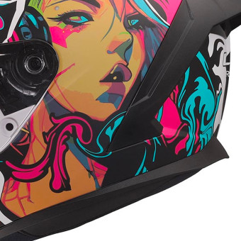 LS2 Rapid III Cyberg Purple Cyan FF820