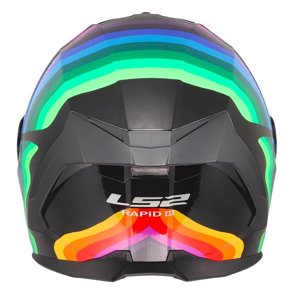 LS2 Rapid III Flow Black Multi FF820