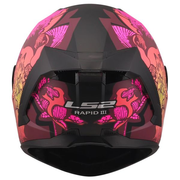 LS2 Rapid III Poppies II Black Pink FF820