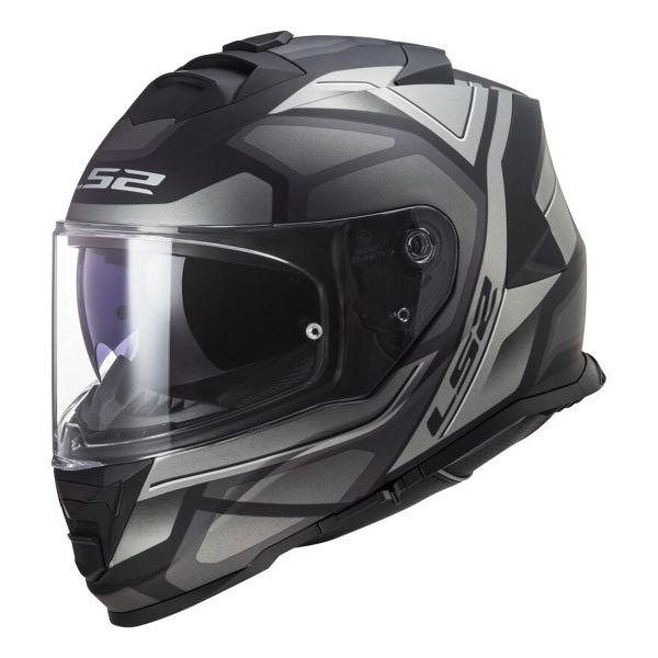 Integral LS2 Storm II Faster Matt Titanium FF800