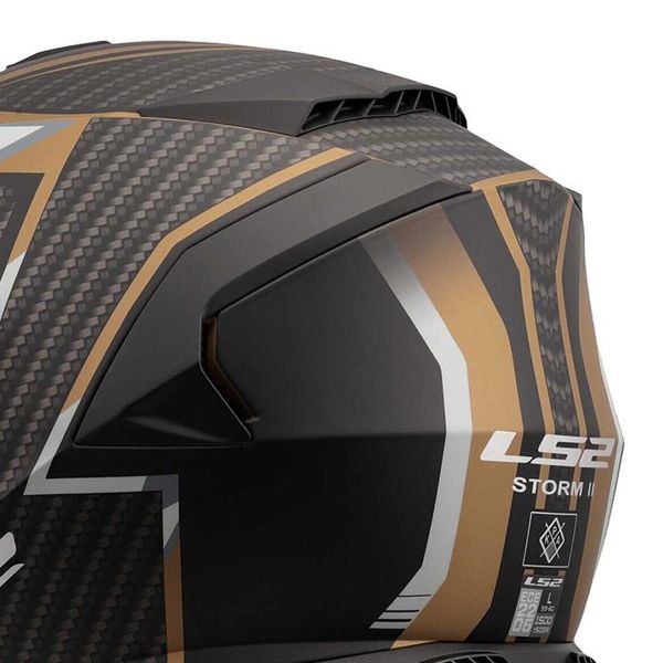 LS2 Storm II Tracker Black Gold FF800