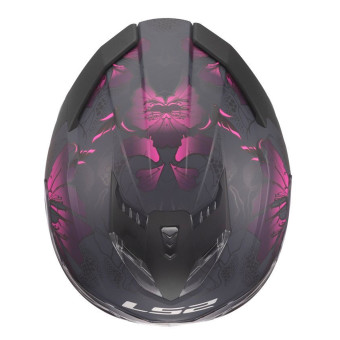 LS2 Storm III Burst Black Pink FF818