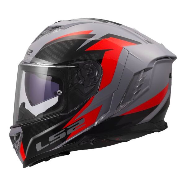 LS2 Storm III Dynamo Grey Red FF818