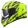 Casque Integral LS2 Storm III Kaos H-V Yellow FF818