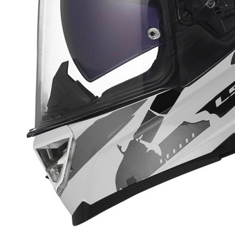 LS2 Storm III Kaos White Grey FF818