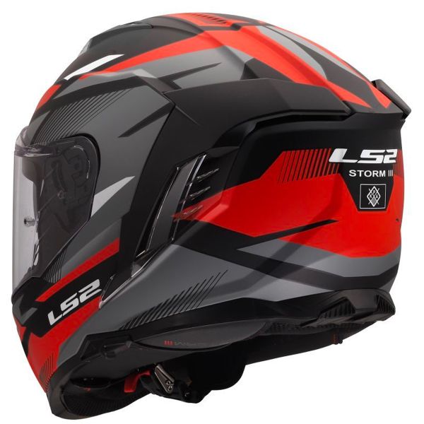 LS2 Storm III Komai Black Red FF818